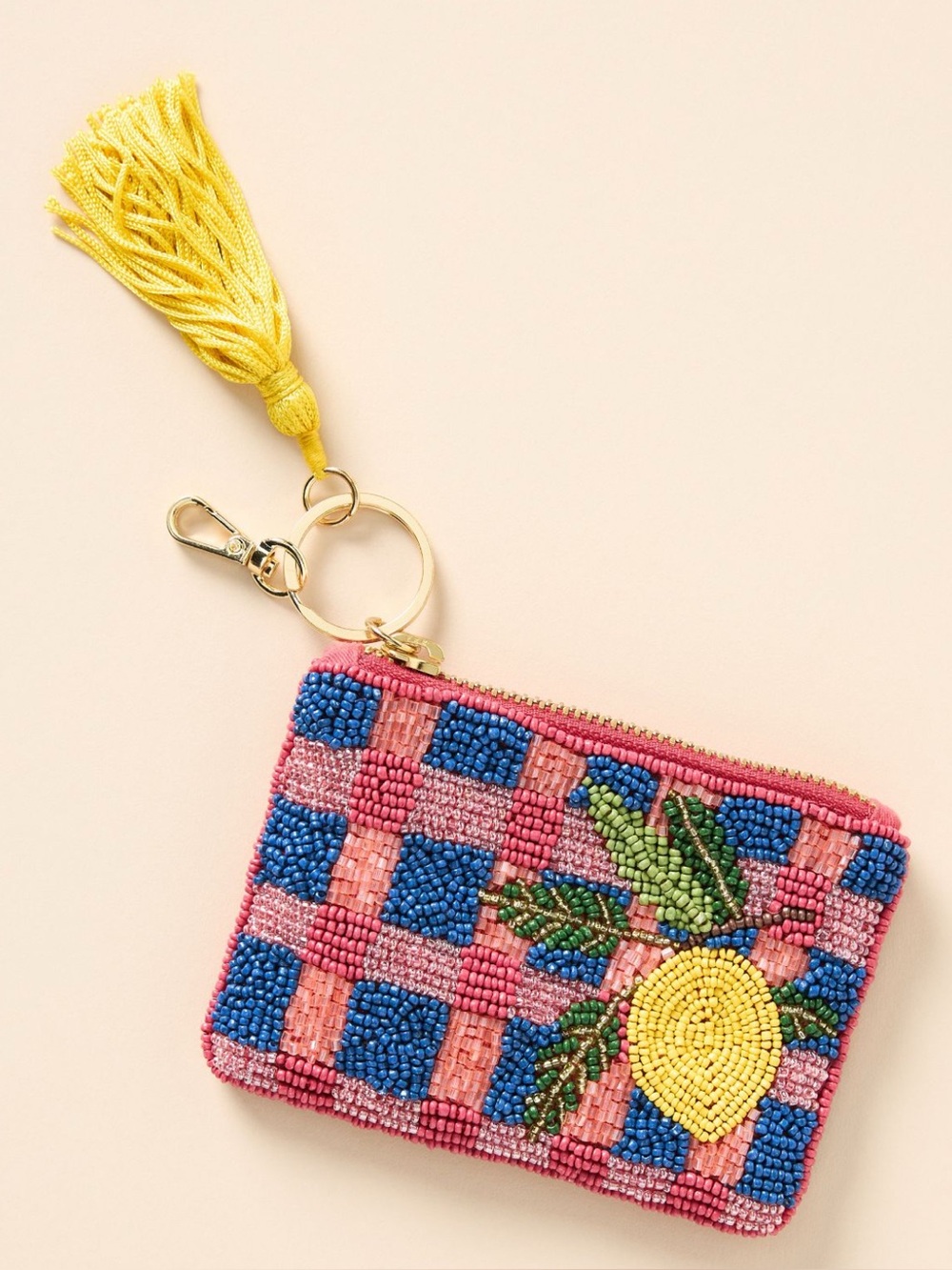 Anthropologie Beaded Coin Purse